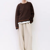 Klein Sweater - Brown / Navy