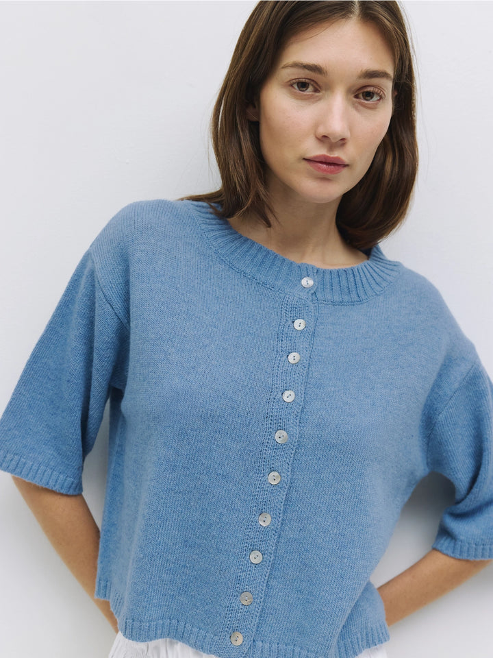 Stacey Cardigan - Blue