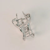Wave Claw Clip - Silver