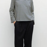 Jessie Top - Navy / Ivory