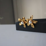 Bloom Earrings - Gold
