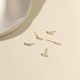 Classic Stud Earrings - Gold