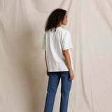 Camryn Oversized Cotton Tee - White