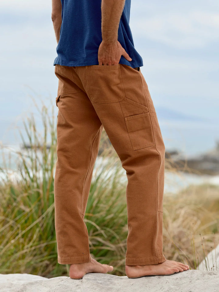 Canvas Work Pant - Almond