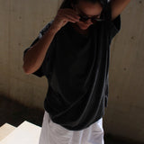 Tristan Vintage Tee - Faded Black