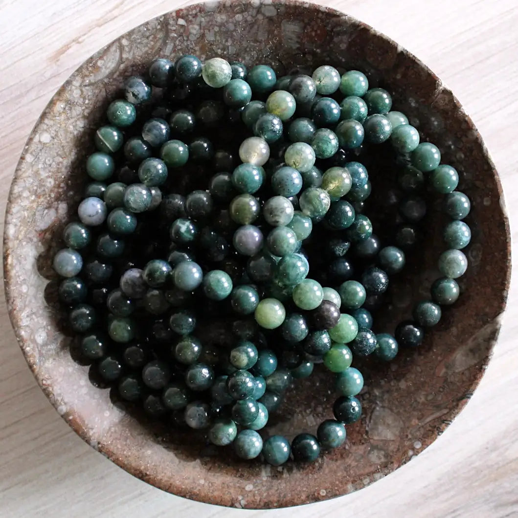 Moss Agate Bracelet