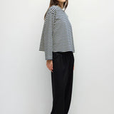 Jessie Top - Navy / Ivory