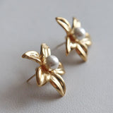 Bloom Earrings - Gold