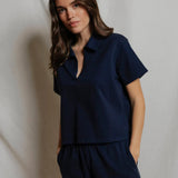 Charlie Short Sleeve - Navy