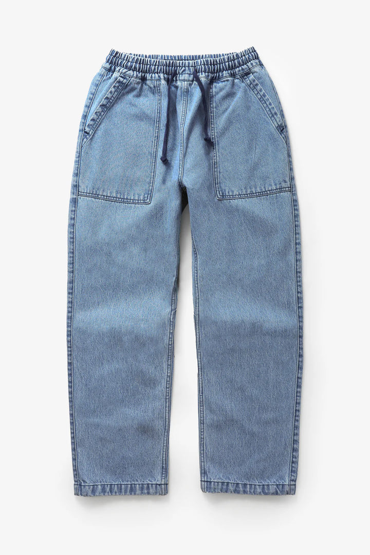 Classic Chef Pant - Light Wash Denim