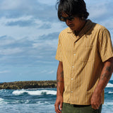 Cosmo Shirt - Mustard Dobby