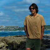 Cosmo Shirt - Mustard Dobby