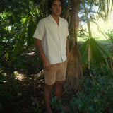 Cosmo Shirt - Natural Dobby