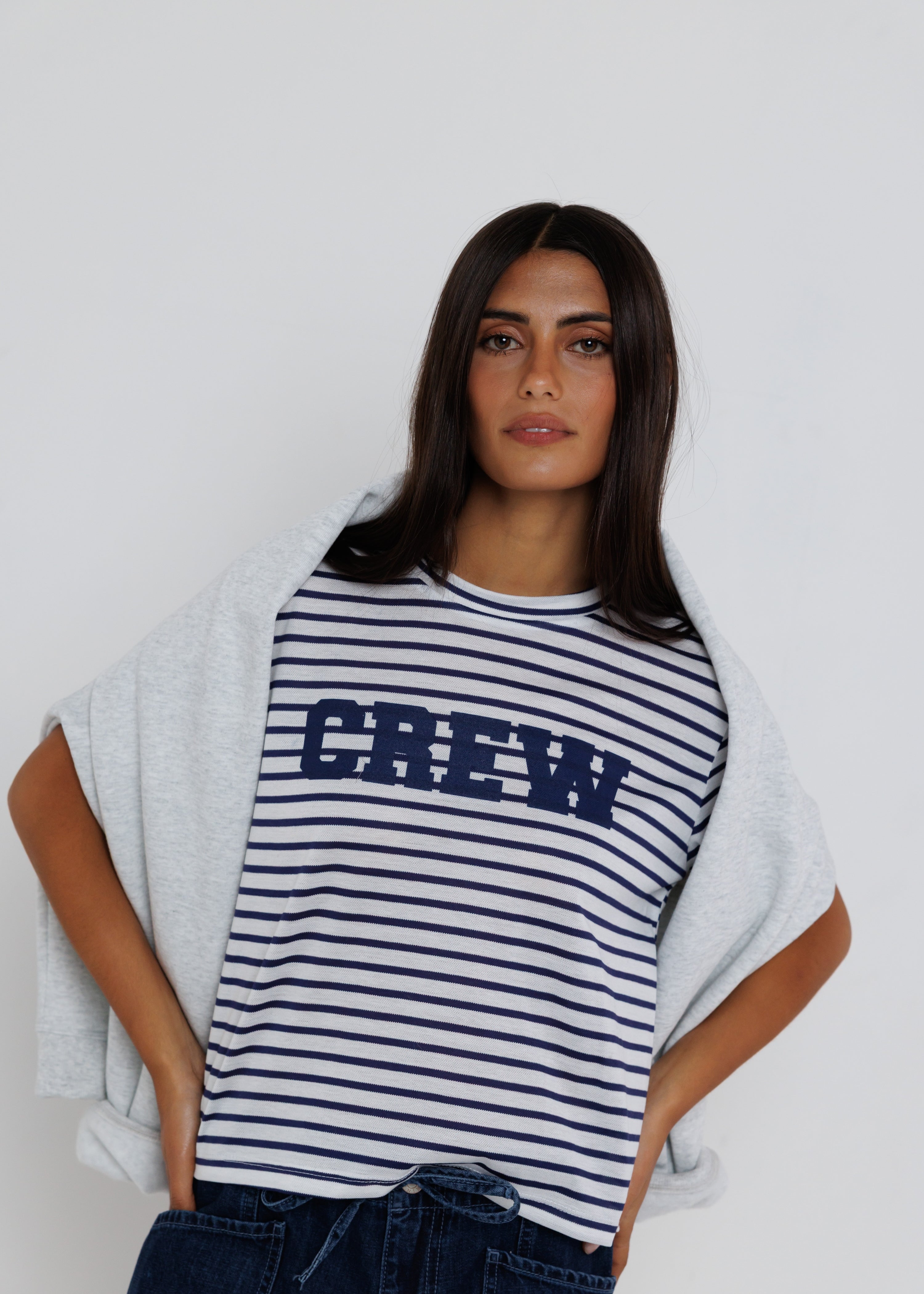 Crew Stripe Tee Shirt