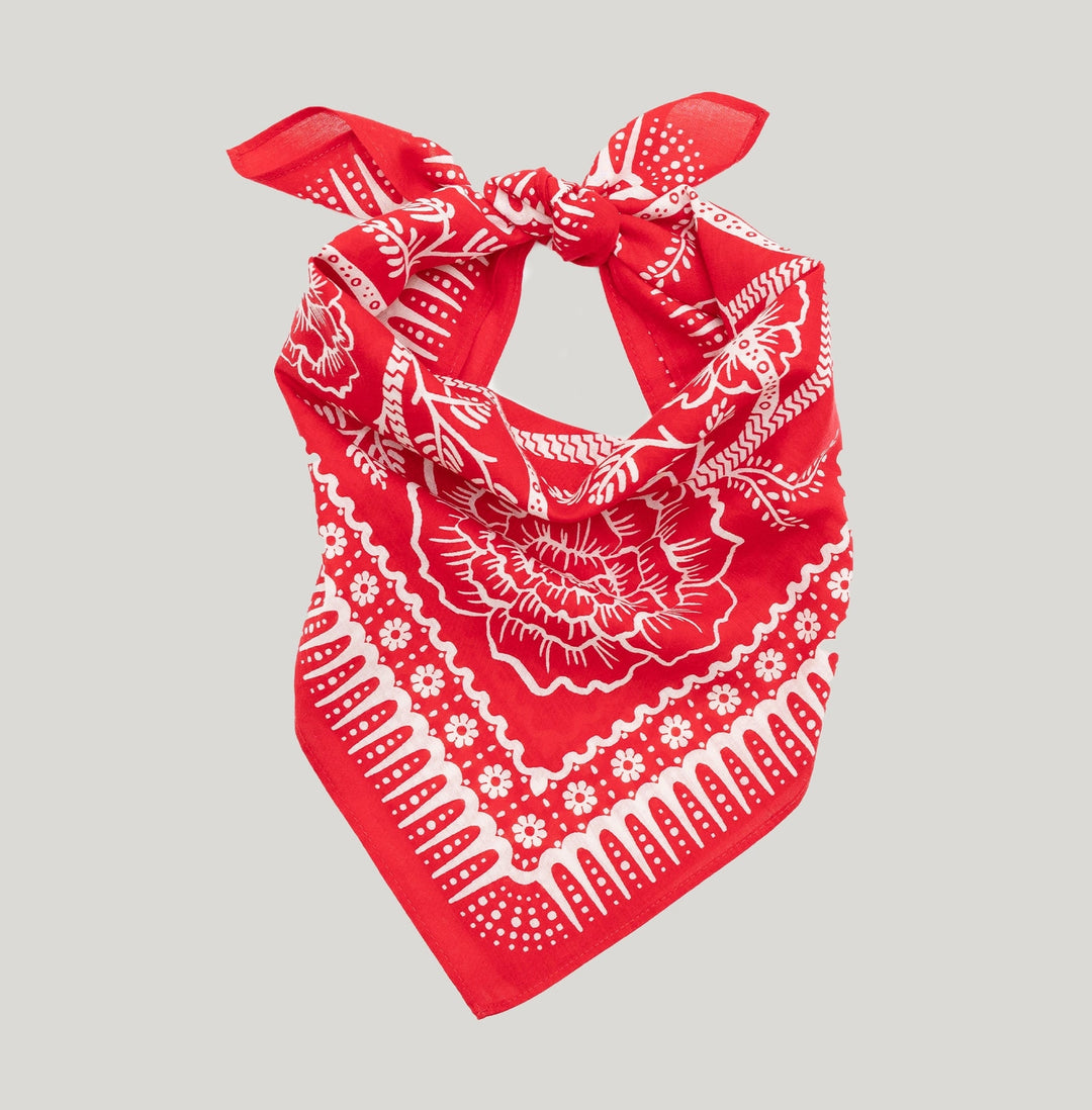 Ramble Bandana - Hot Red