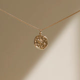 Wax Seal Charm Necklace - Gold