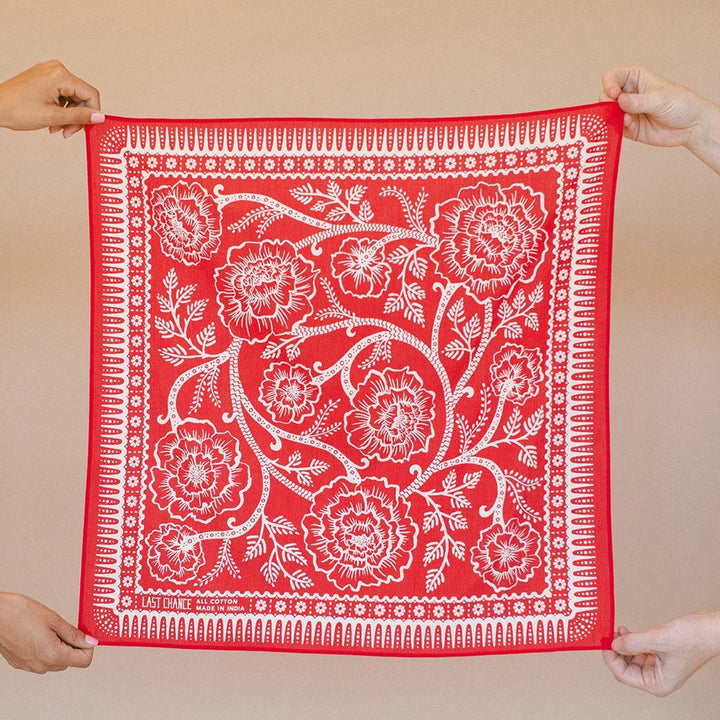 Ramble Bandana - Hot Red