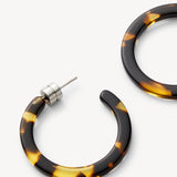 Mini Hoops - Dark Tortoise