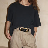 Tristan Vintage Tee - Faded Black