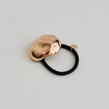 Large Pebble Hair Tie - Gold