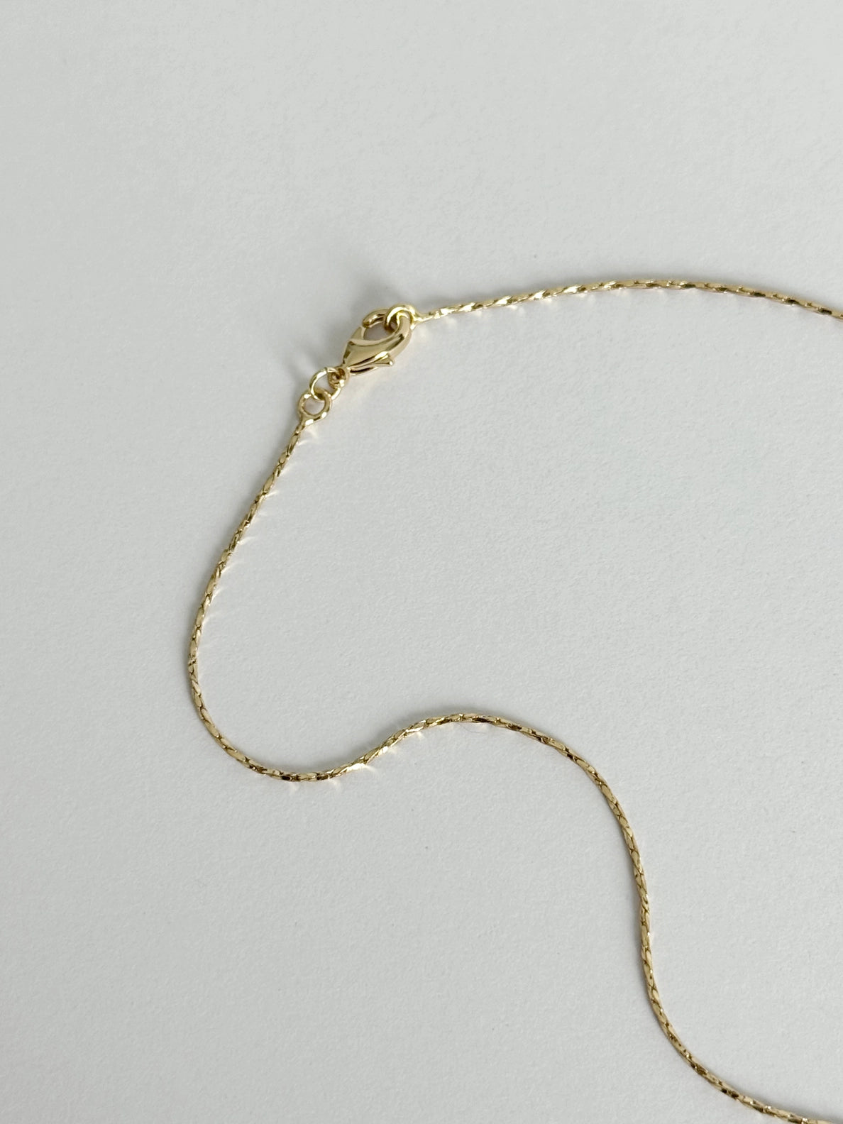 Meadow Bezel Necklace - Olive