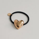 Heart Hair Cuff - Gold