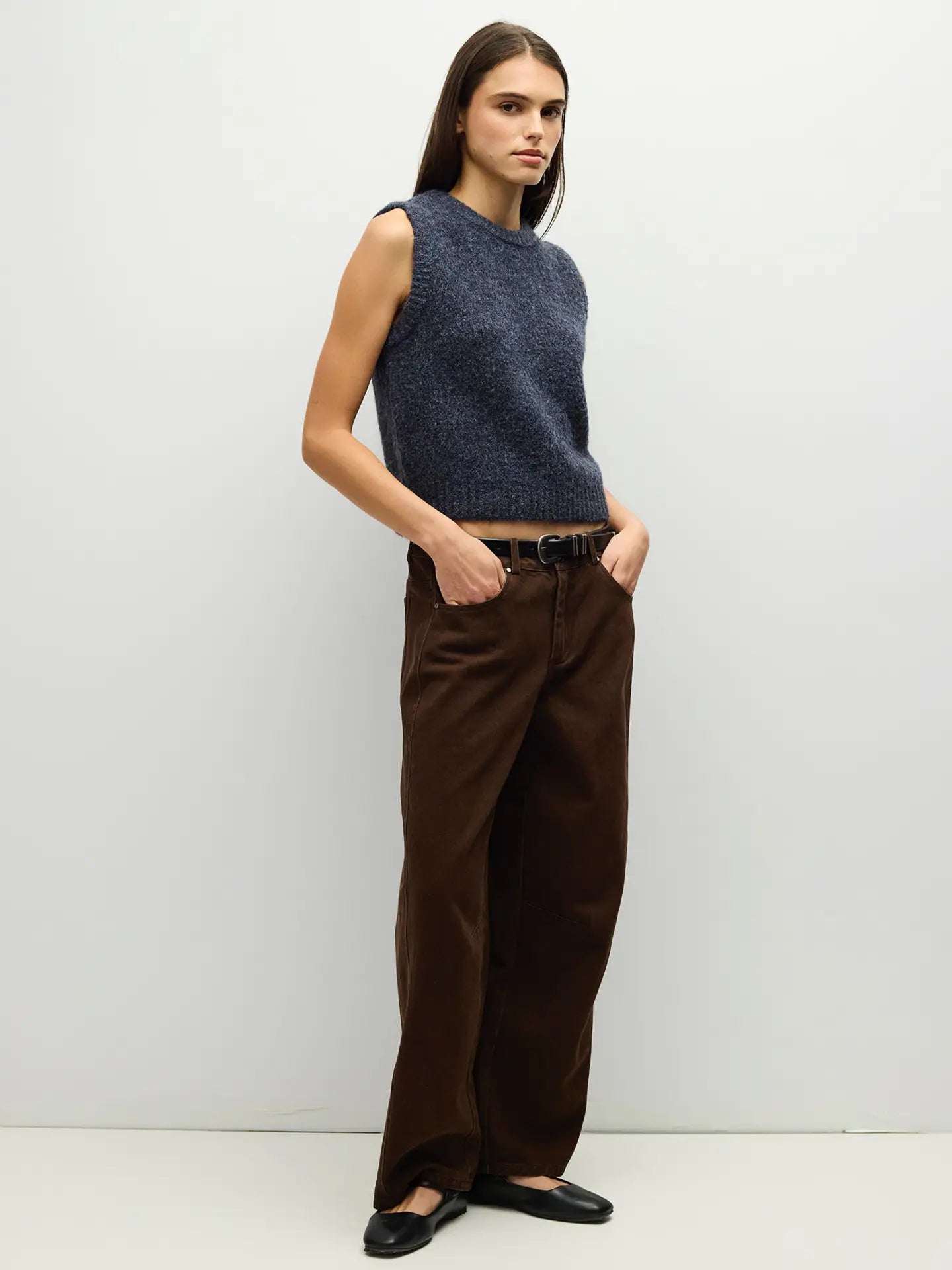 Skyla Vest - Navy