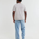 Dean SS Tee - Taupe / Ecru