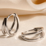 Zara Hoops - Silver