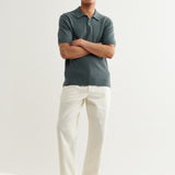 Naples SS Polo - Sea Green