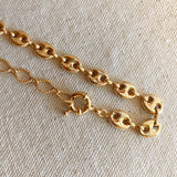 Puffy Mariner Choker - Gold