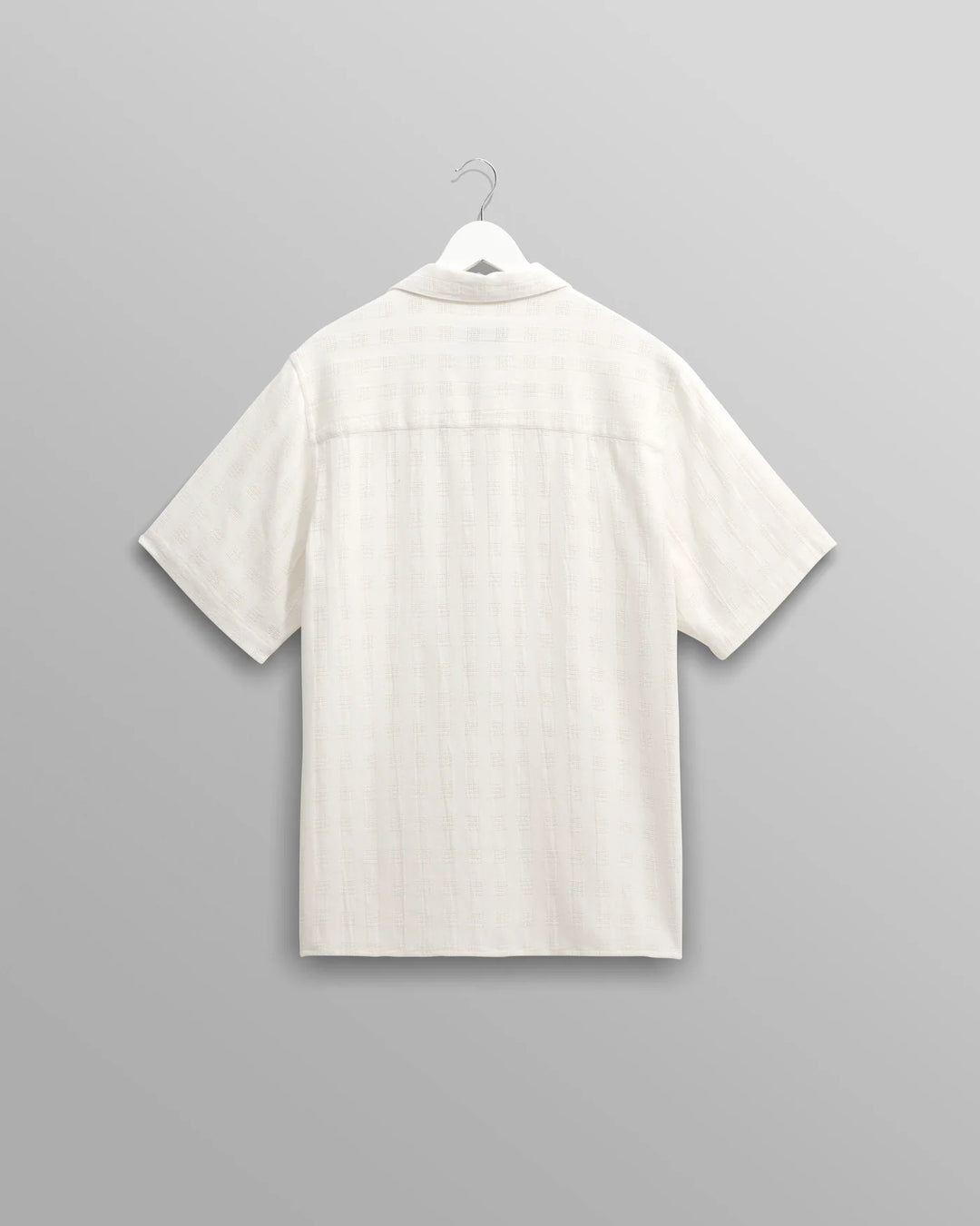 Open Weave Didcot SS Shirt - Ecru