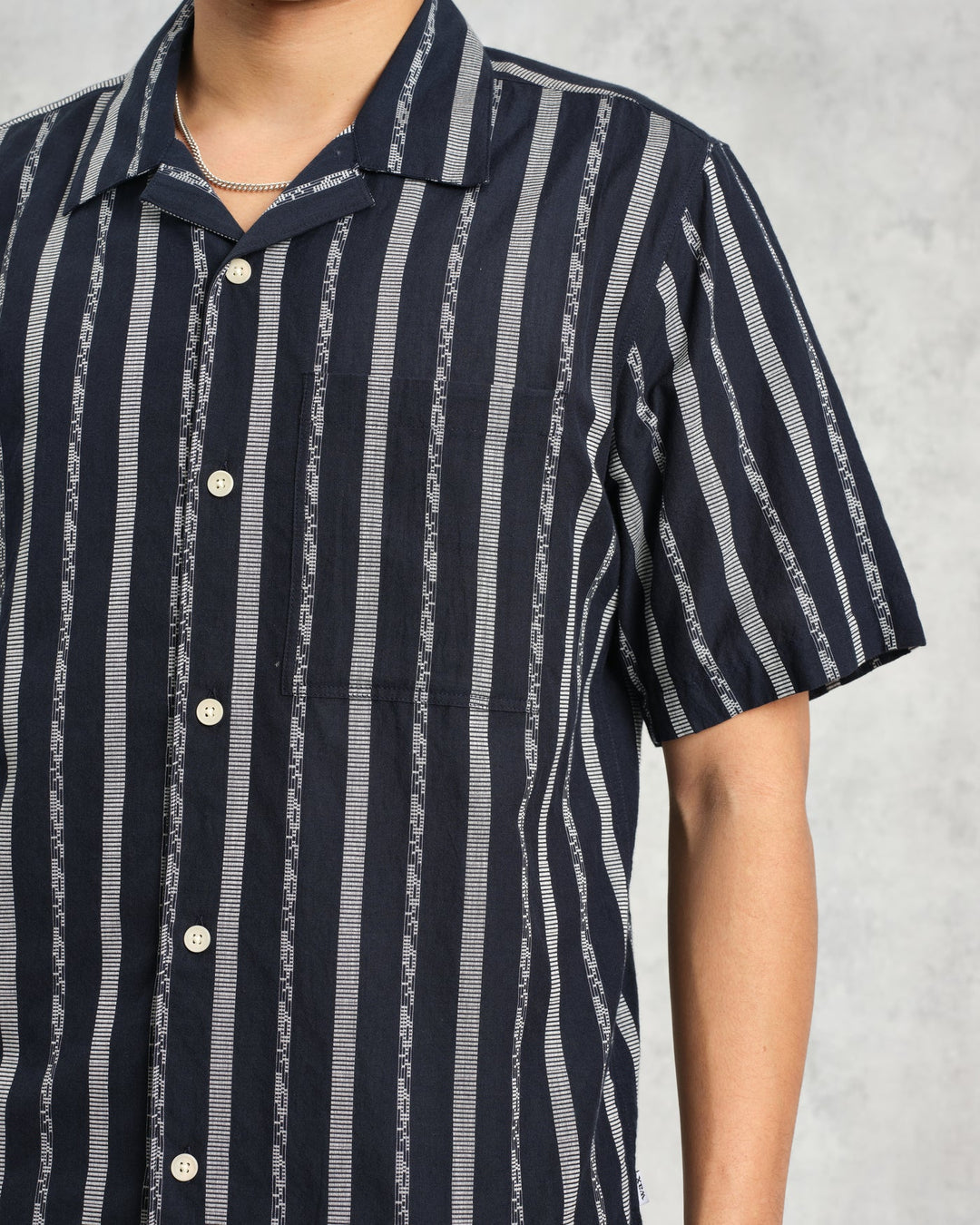 Didcot SS Shirt - Fleck Stripe