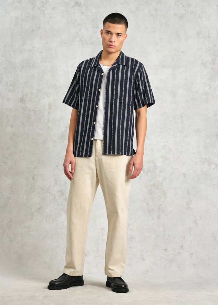 Didcot SS Shirt - Fleck Stripe