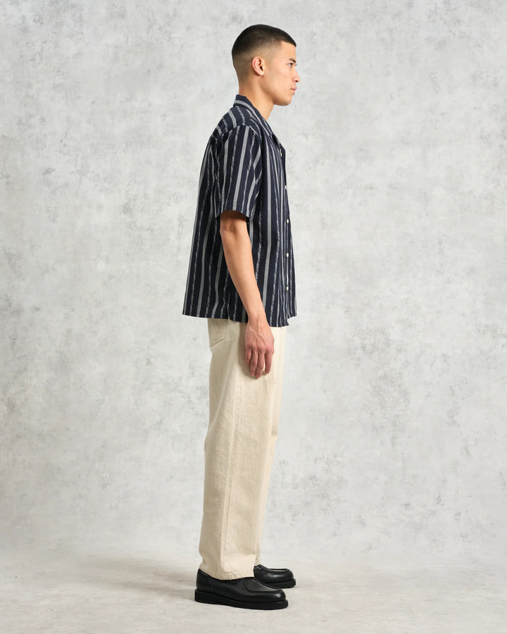 Didcot SS Shirt - Fleck Stripe