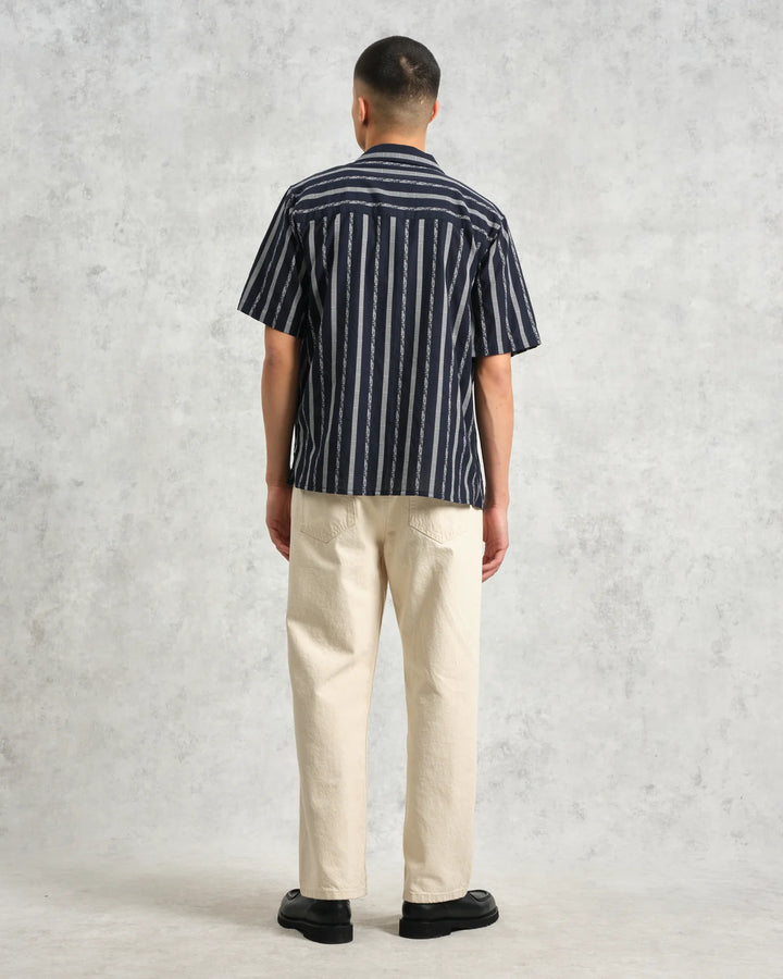 Didcot SS Shirt - Fleck Stripe