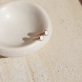Opal Gemstone Stud - Gold