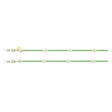 Daisy Sunglasses Chain - White