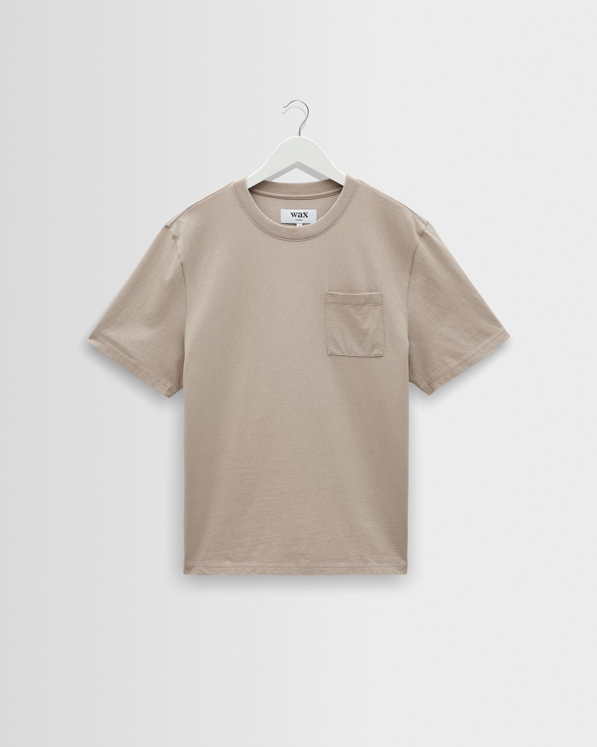 Dean Pocket SS Tee - Washed Clay