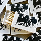 Abstract Wild Horses Match Set