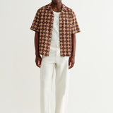 Didcot SS Shirt - Rust / Multi