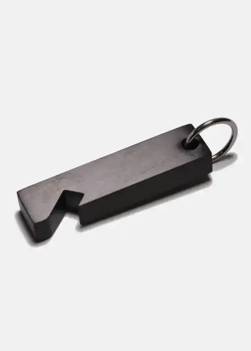 Black Steel Bottle Opener