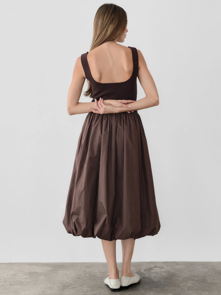 Bella Dress - Brown