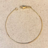 Thin Delicate Bracelet - Gold