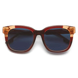 Sienna Sunglasses - Burgundy Coral