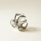 Metal Hair Claw Clip - Silver