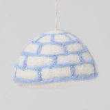 Igloo Cat Ornament