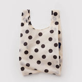 Baby Baggu - Cream / Black Polka Dots