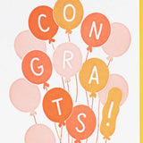 Balloons Congratulations Card