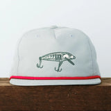 Fishing Lure Embroidered Hat - Red Lake